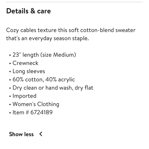 Free People Blue Cable Knit Dream Sweater - Picture 7 of 7